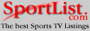 Sportlist - The best Sports TV listings